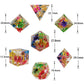 Enchanted Starlight 7 Dice Precision Edged Set for RPG DND Tabletop Game