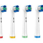 8Pcs Replacement Toothbrush Heads Compatible with Oral B Toothbrush