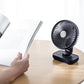 Desk Table Fan Personal USB Small Air Circulator Quiet Dorm Mini Portable 4 Speed Fan