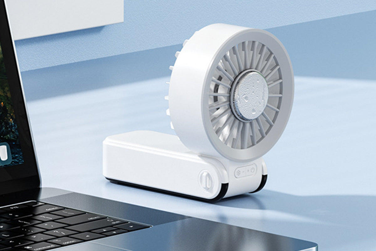 Handheld Foldable High Speed Fan for Travel Outdoor Home Office