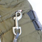 Dog Coat 4 Legs Covered Windproof Waterproof Dog Winter Jacket-Green