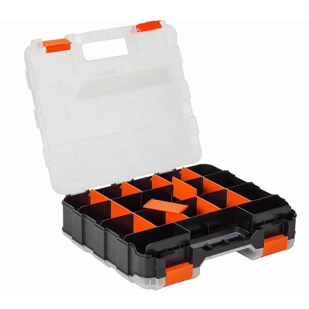 34 Grid Double Sided Tool Organizer Box for Screws Nuts and Small Parts