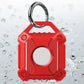 2Pcs TPU Water-Resistant AirTag Protective Cases With Keychain