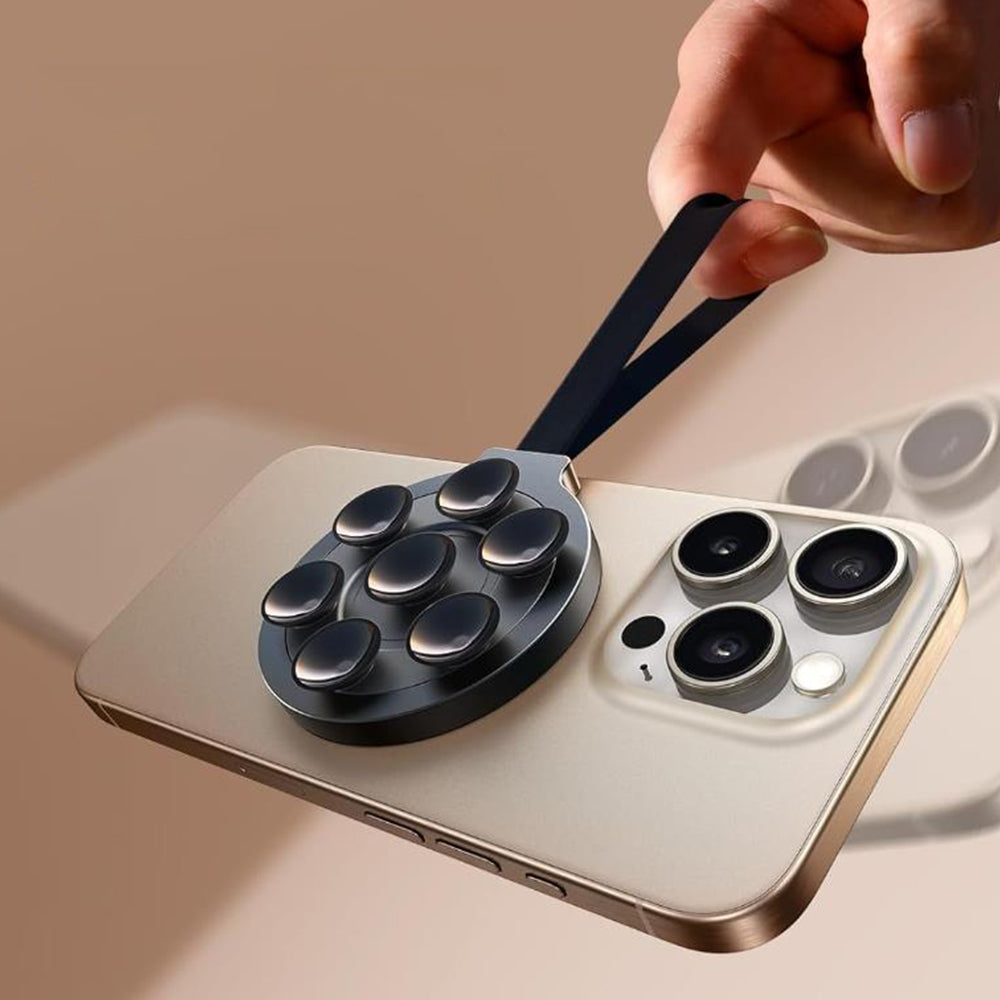 Silicone Suction Cup Magnetic Phone Mount MagSafe Grip Holder