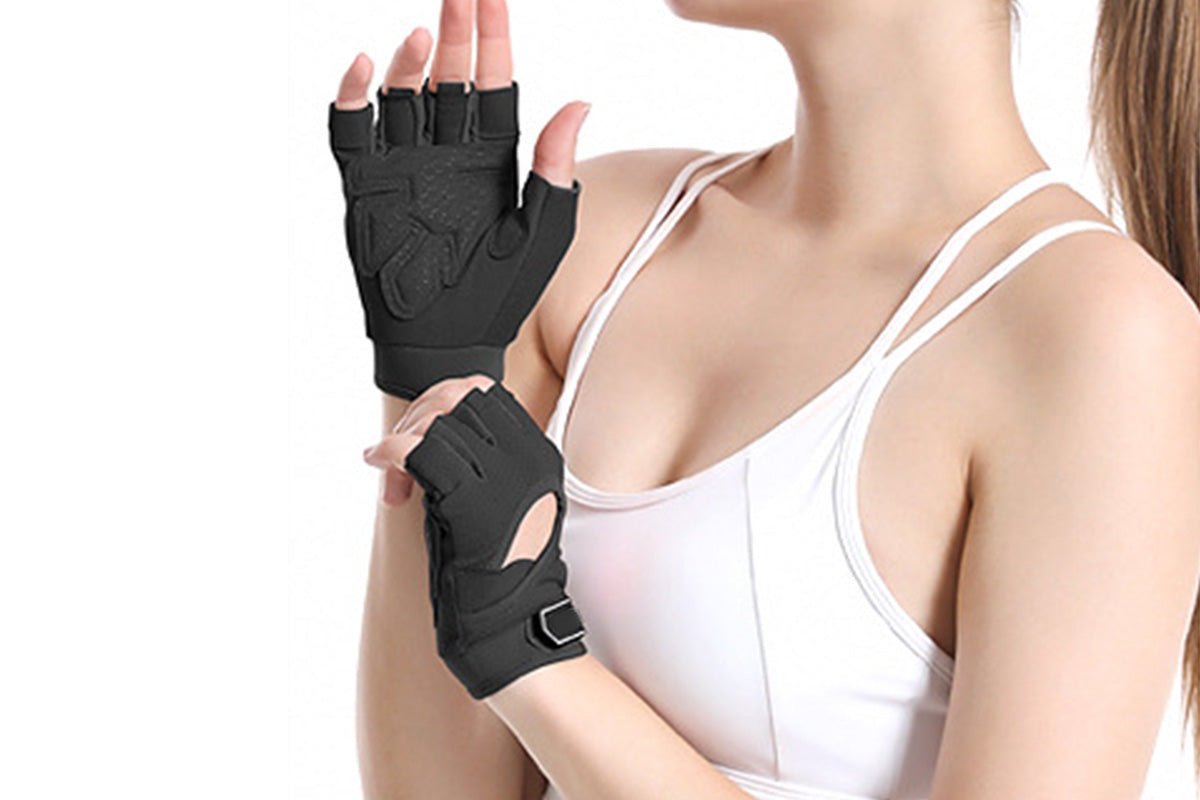 Durable Half Finger Fitness Gloves for Gym Workout Men and Women