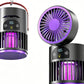 2-in-1 Fan Mosquito Killer Lamp Purple Light Trap Electric Zapper
