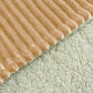 Reversible Faux Plush Blanket