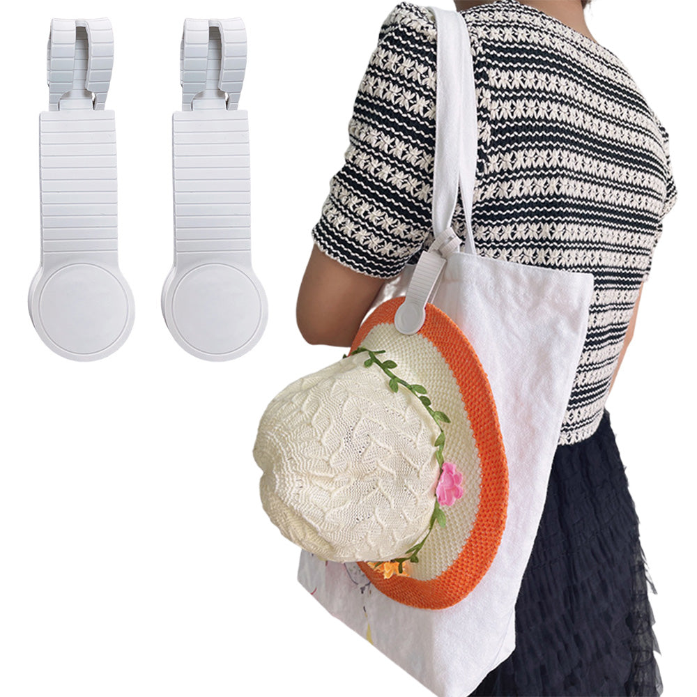 2Pcs For Luggage Hat Clip Travel Accessories Hat on Bag Clip Hat Holder
