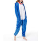Animal Polyester Zipper Hooded Jumpsuit Onesie Adult Cosplay Unisex Pajamas Costume-Style 2