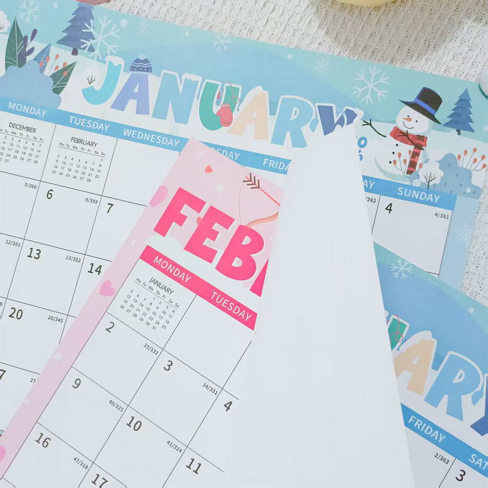 18-Month Planner Calendar for Fridge