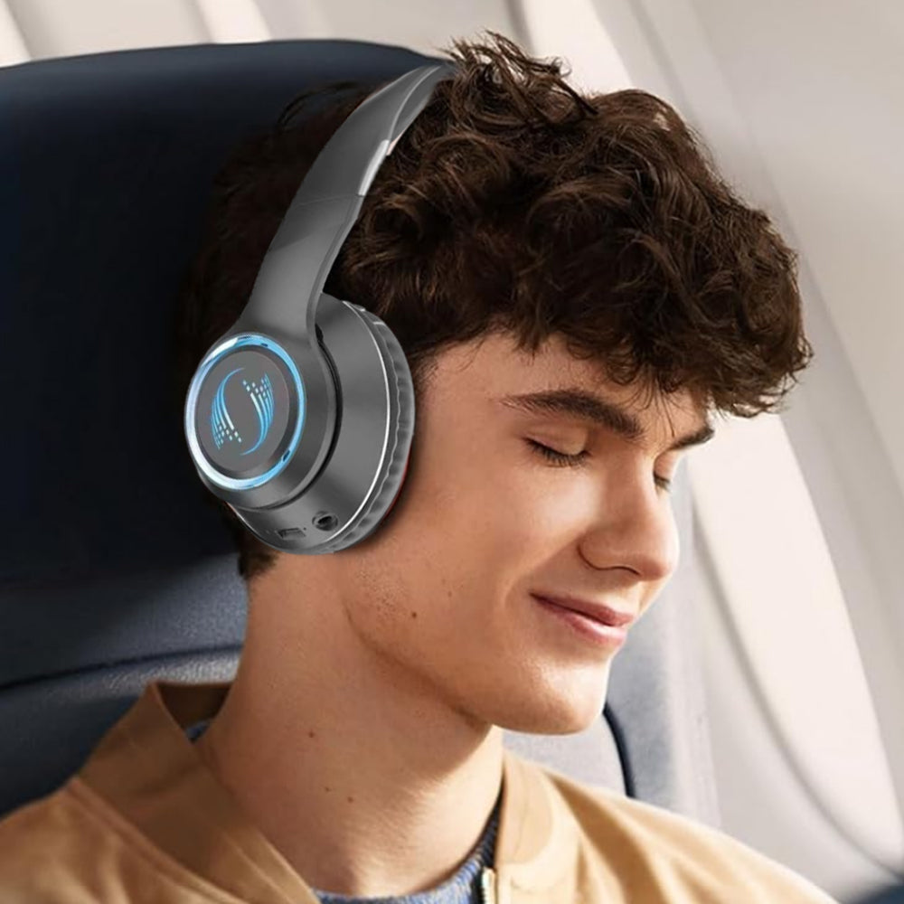 2Pcs Wireless Bluetooth Over-Ear Headphone with Noise Cancelling