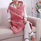 140x100cm USB Plug Electric Heated Shawl Blanket with 3 Heating Levels