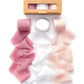 3 Rolls Yard Chiffon Ribbon Set Mixed Color Handmade Fringe Fabric Ribbon