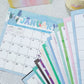 18-Month Planner Calendar for Fridge