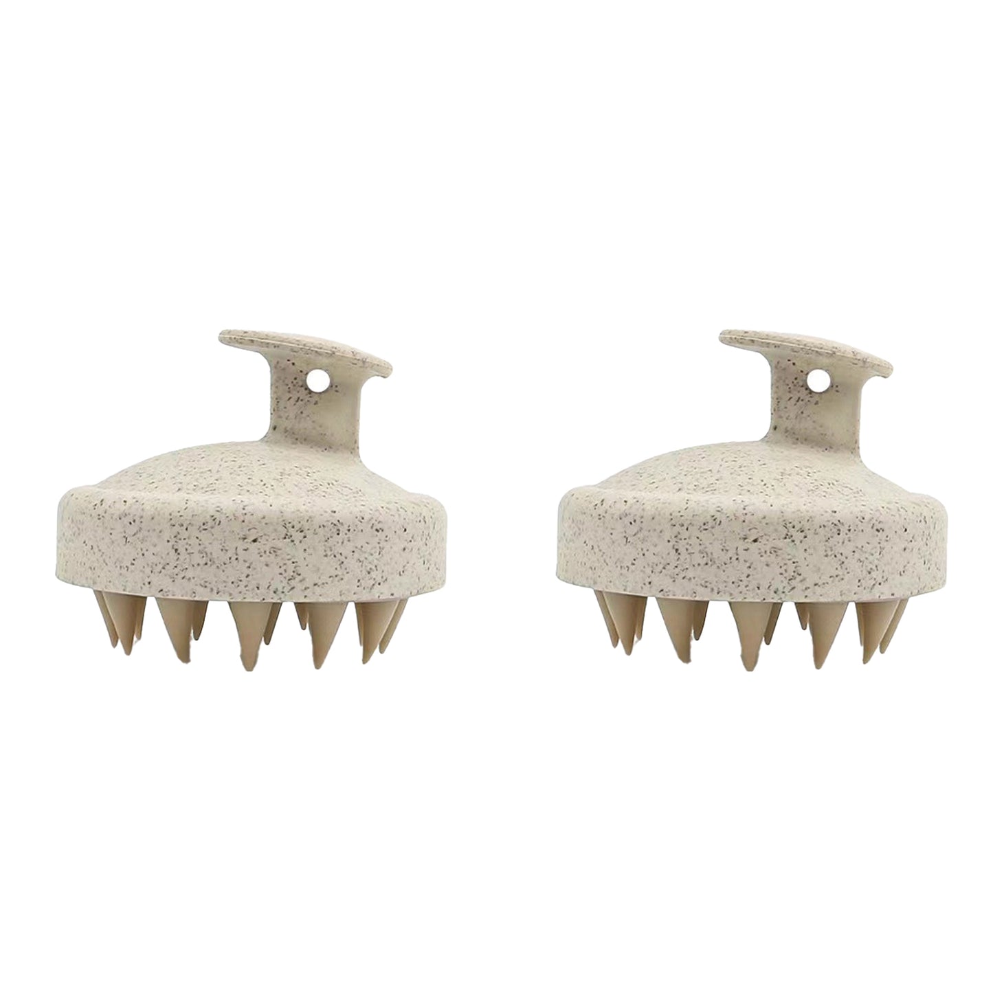 2Pcs Shampoo Brush Hair Scalp Massager Shower Comb for Scalp Exfoliator