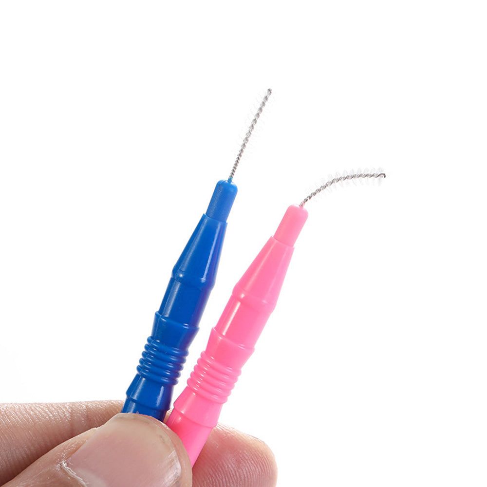30 Pack Mini Cleaning Brushes for Braces Teeth Lashes and Brows