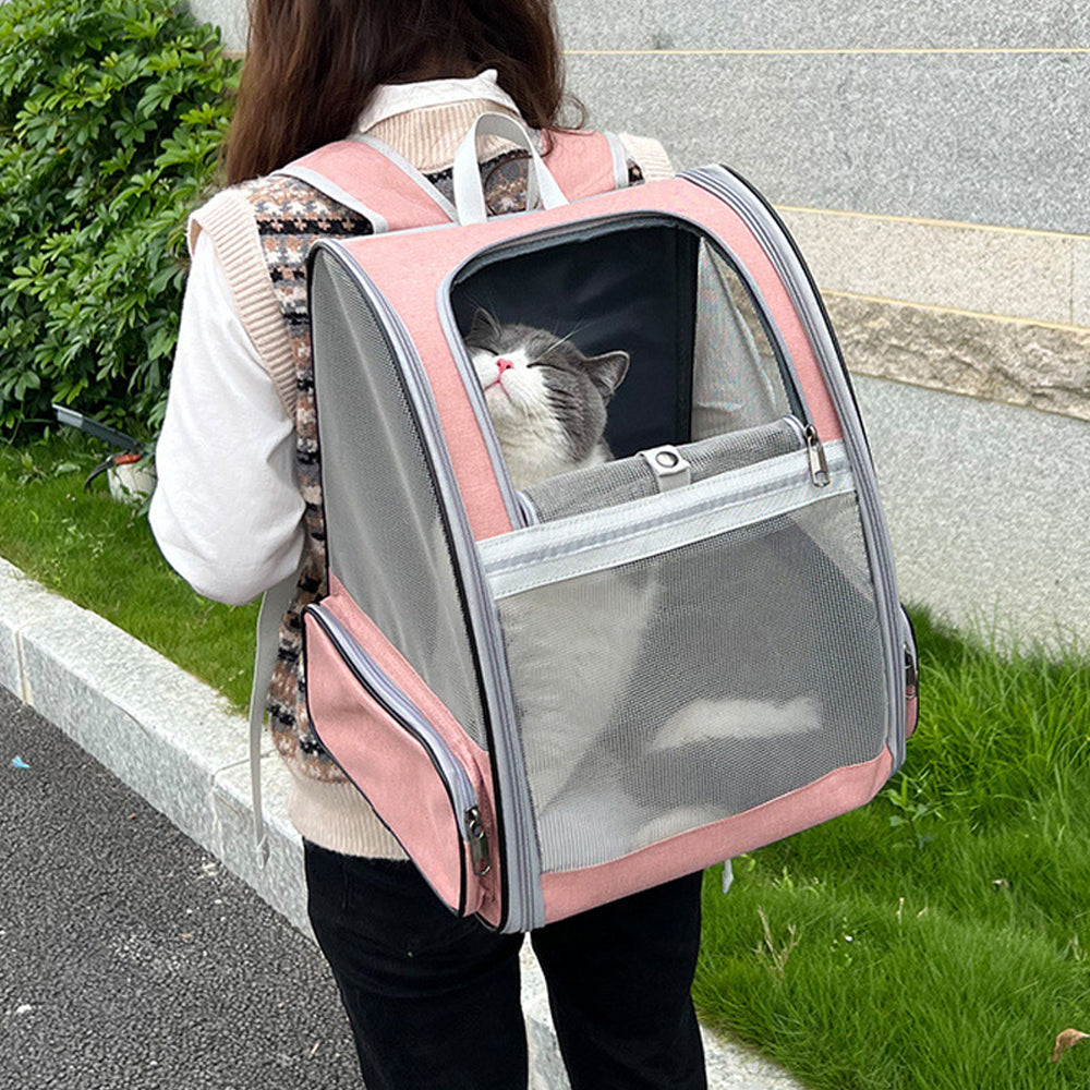 Foldable Travel Outdoor Cat Backpack Carrier