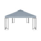 Gazebo Replacement Canopy Top Cover-Dual Layer
