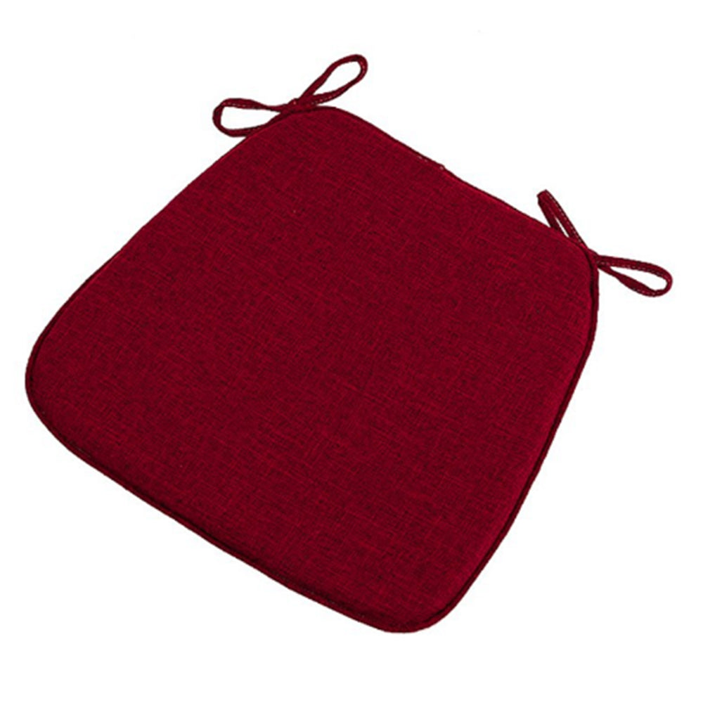 Hoof-Shape Non-Slip Chair Cushion With Ties