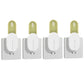 4Pcs Indoor Ultrasonic Mosquito Repeller with Night Light USB Powered Insect Repellent Plug