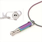 Breathlace Necklace Stainless Steel Quit Smoking Anti-Vaping Breathing Pendant Necklace