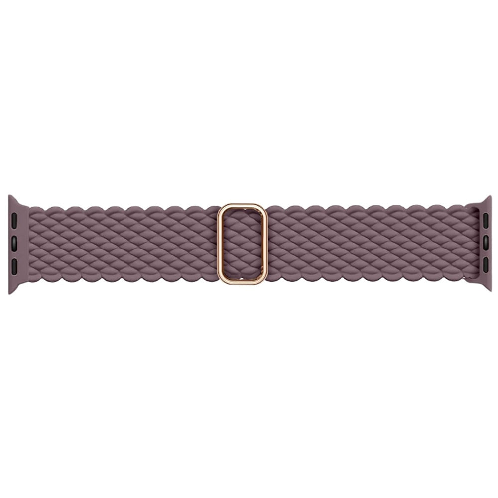 Adjustable Braided Loop Nylon Strap Compatible with Apple Watch 38/40/41/42 /44 /45 /49mm