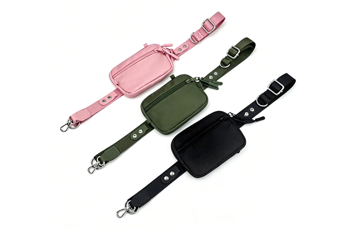 2-in-1 Phone Crossbody Strap Clear Window Card Wallet Pouch Travel Adjustable Shoulder Strap Bag