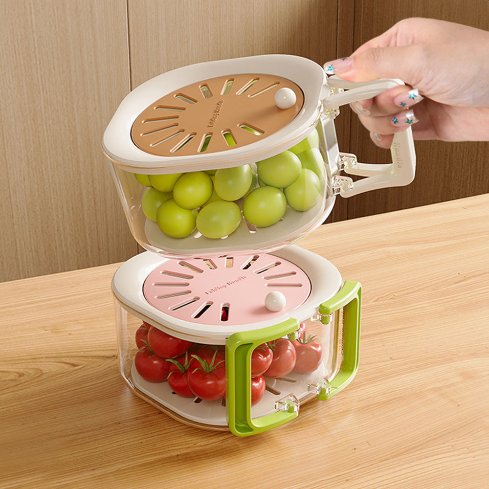 2 in 1 Collapsible Colander and Basin for Washing Draining and Storage