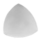 4 Pairs Triangle Replacement Foam Bra Pad Inserts for Sports Bras-White