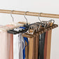 2Pcs Belt and Tie Hanger for Closet Organizer with 20 Hooks