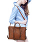 PU Leather Women's Tote Handbag for Work and Travel