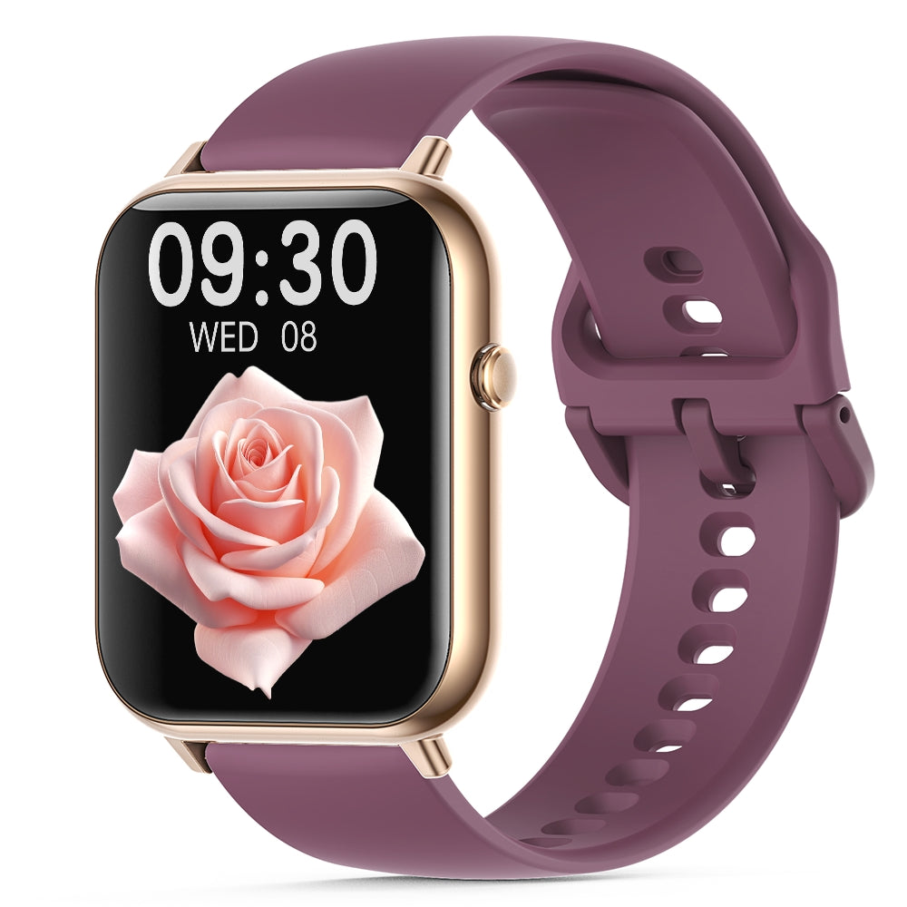 Smartwatch with Bluetooth Calling 2.1 Inch Display 104 Sports Modes Health Monitoring IP68 Waterproof