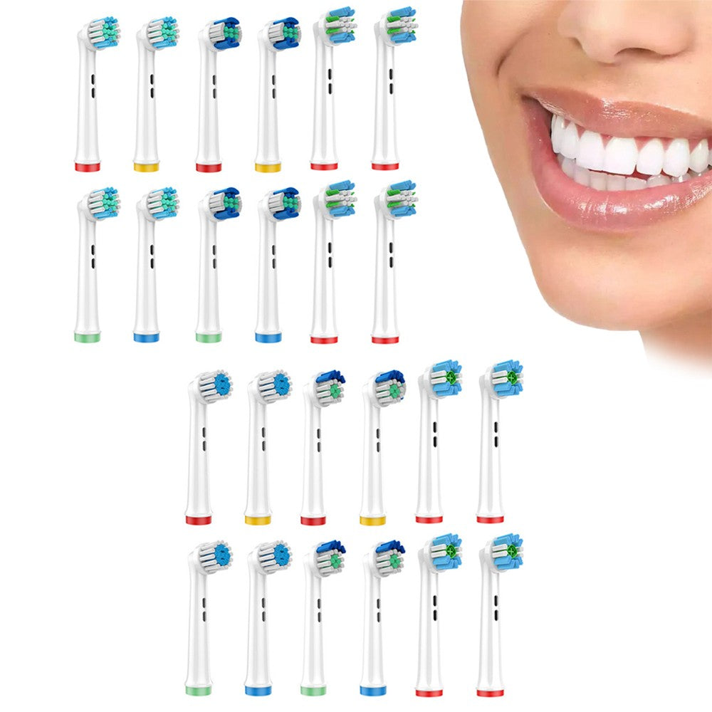 24Pcs Replacement Electric Toothbrush Heads Compatible with Oral-B Toothbrush