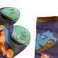 4 Pairs Women Novelty Crew Socks