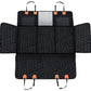 132x158cm Dog Back Seat Extender Water-Resistant Hard Bottom Dog Car Seat Cover