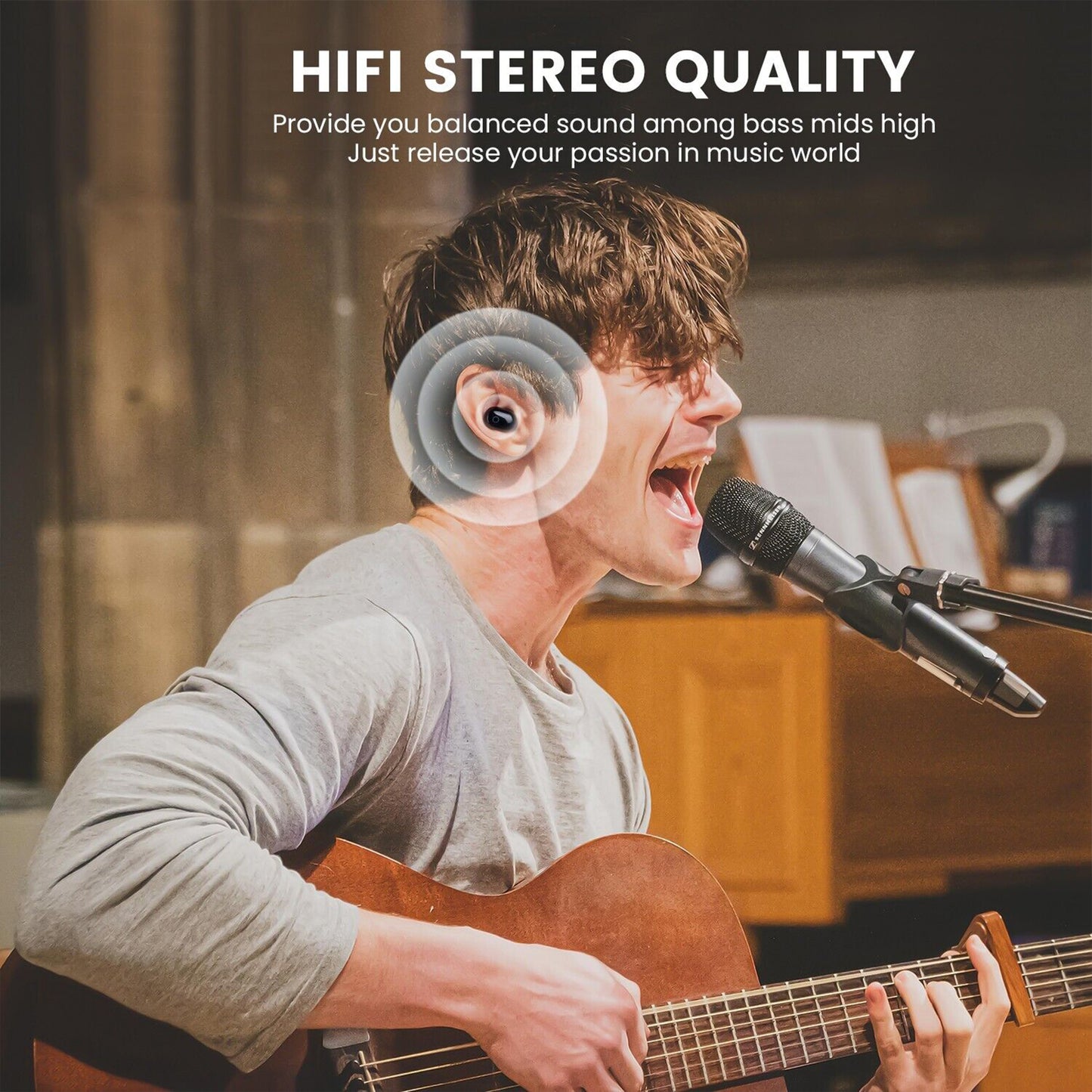 TWS Wireless 5.0 Bluetooth Mini in-Ear Touch Control Earbuds