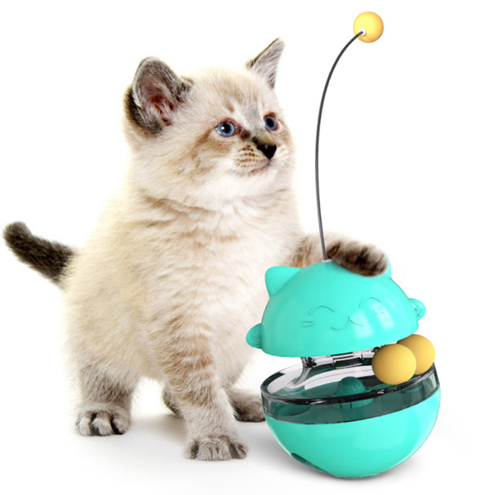 Cat Treat Ball Tumbler Interactive Toy