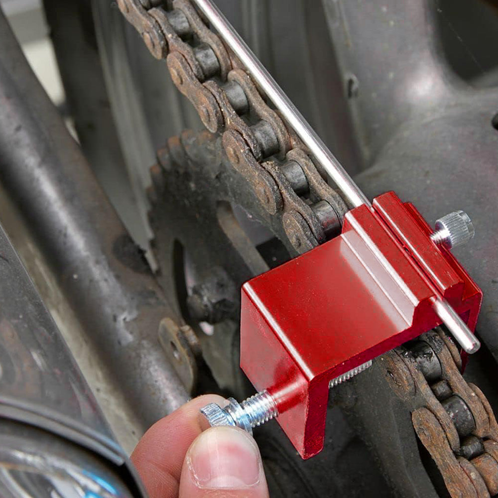 Motorcycle Chain Alignment Tool Chain Straightener Corrector for Dirt Bike ATV