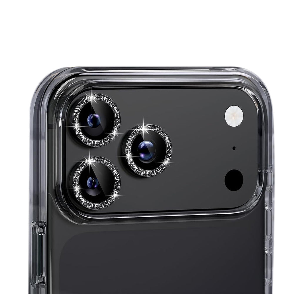 Glitter Camera Lens Film Multi Color Available for Smartphone-Black