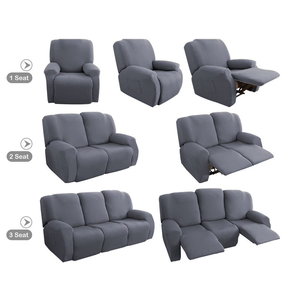 Full Wrapped Elasticity Stretch Recliner Chair Cover