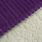 Reversible Faux Plush Blanket