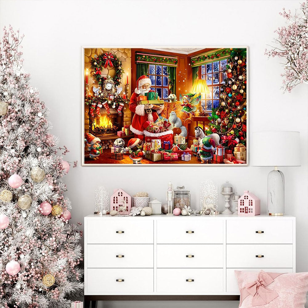 1008Pcs Advent 24 Days Countdown Calendar Jigsaw Puzzles