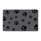 Pet Feeding Mat Absorbent Pet Placemat for Food and Water Bowl with Rubber Backing-Style 1