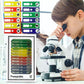 Portable Pocket Microscope Science Educational Toy with 12 Microscope Slides