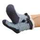 Womens Slipper Fuzzy Grips Socks Fluffy Winter Warm Thick Thermal Cozy Plush Non Slip Cabin Soft Fleece Socks