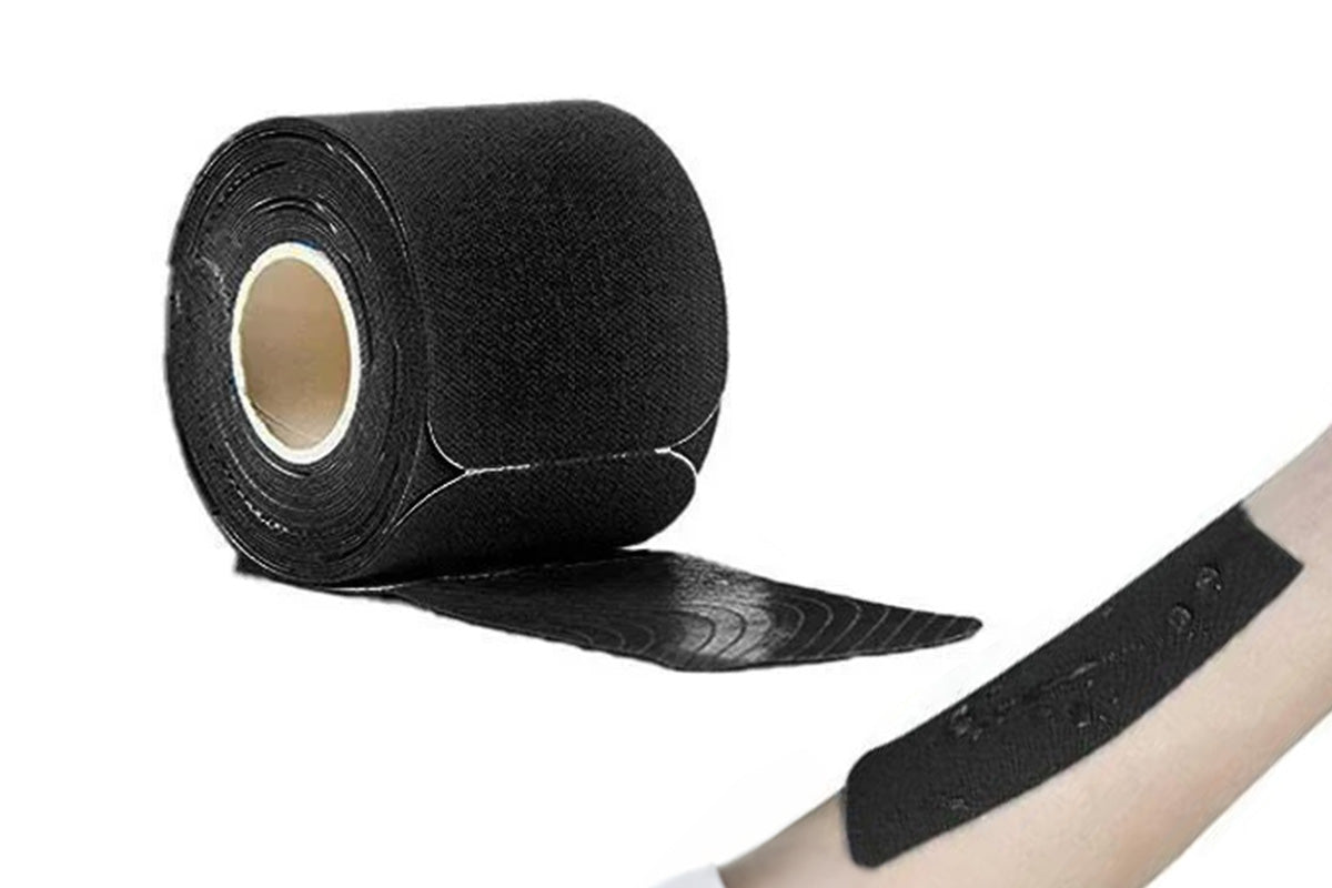 Kinesiology Tape Waterproof Breathable Latex Free Tape for Ankle Wrists Knees