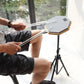 20cm Rubber Practice Drum Pad with Drum Stand