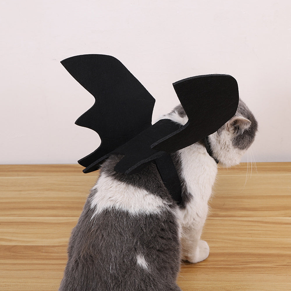 Pet Halloween Costume Bat Wings Black Bat Wings for Cat Dog Puppy