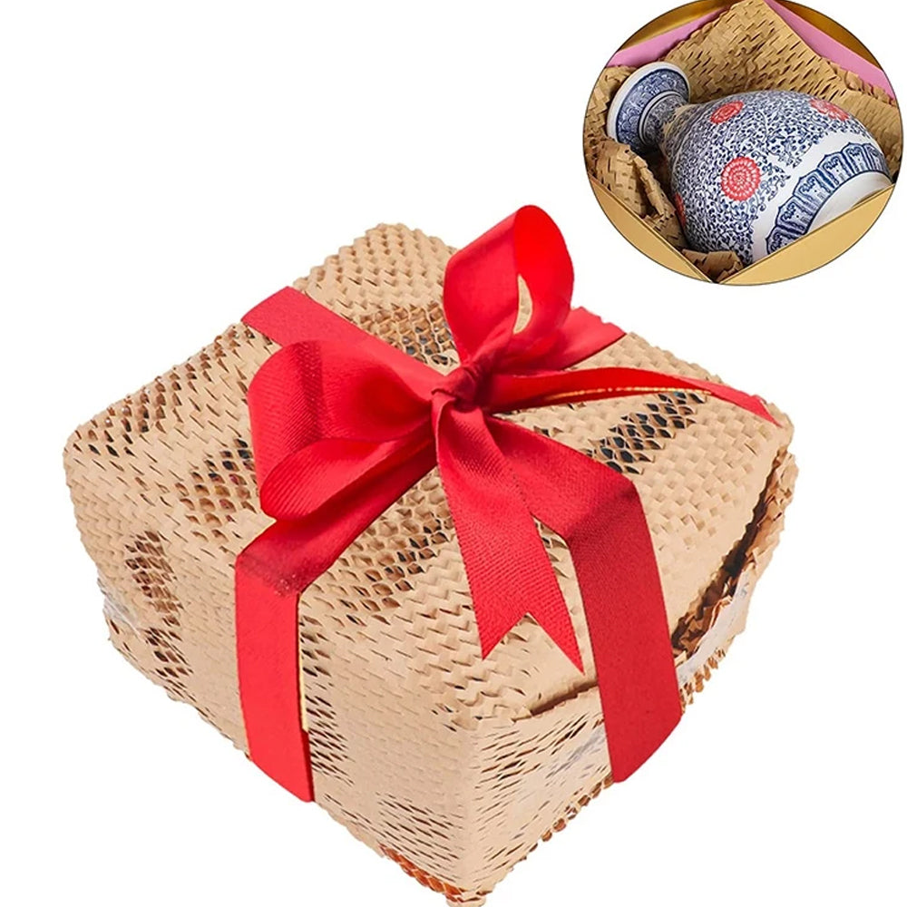 Honeycomb Anti-Collision Packing Paper
