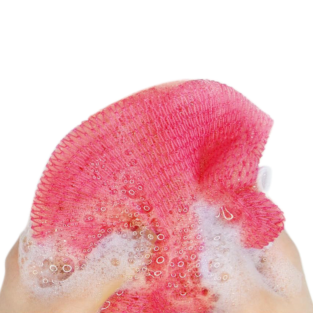2PCS African Net Sponge Body Scrubber for Exfoliating and Bathing